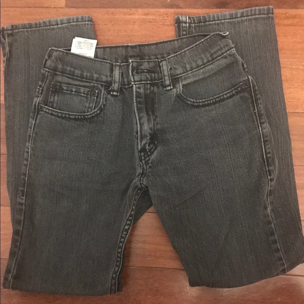 Levi Strauss 511 Blk denim jeans. Size 14 regular